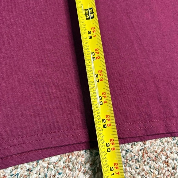 Y2K Harley Davidson Tee maroon red size L biker skater Vtg - Picture 7 of 8